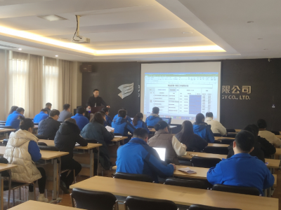 浙江多元紡織開展精益管理工作計劃部署及總結(jié)會