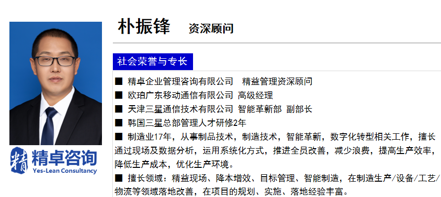 精卓咨詢樸老師-資深顧問