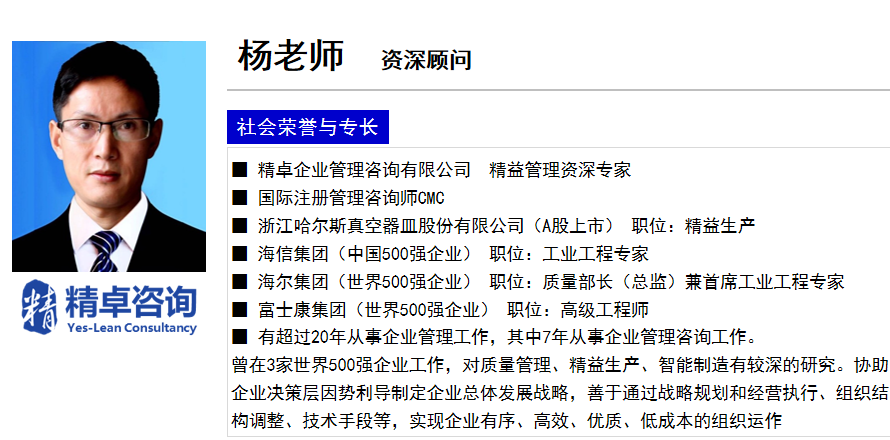 精卓咨詢楊老師-資深顧問